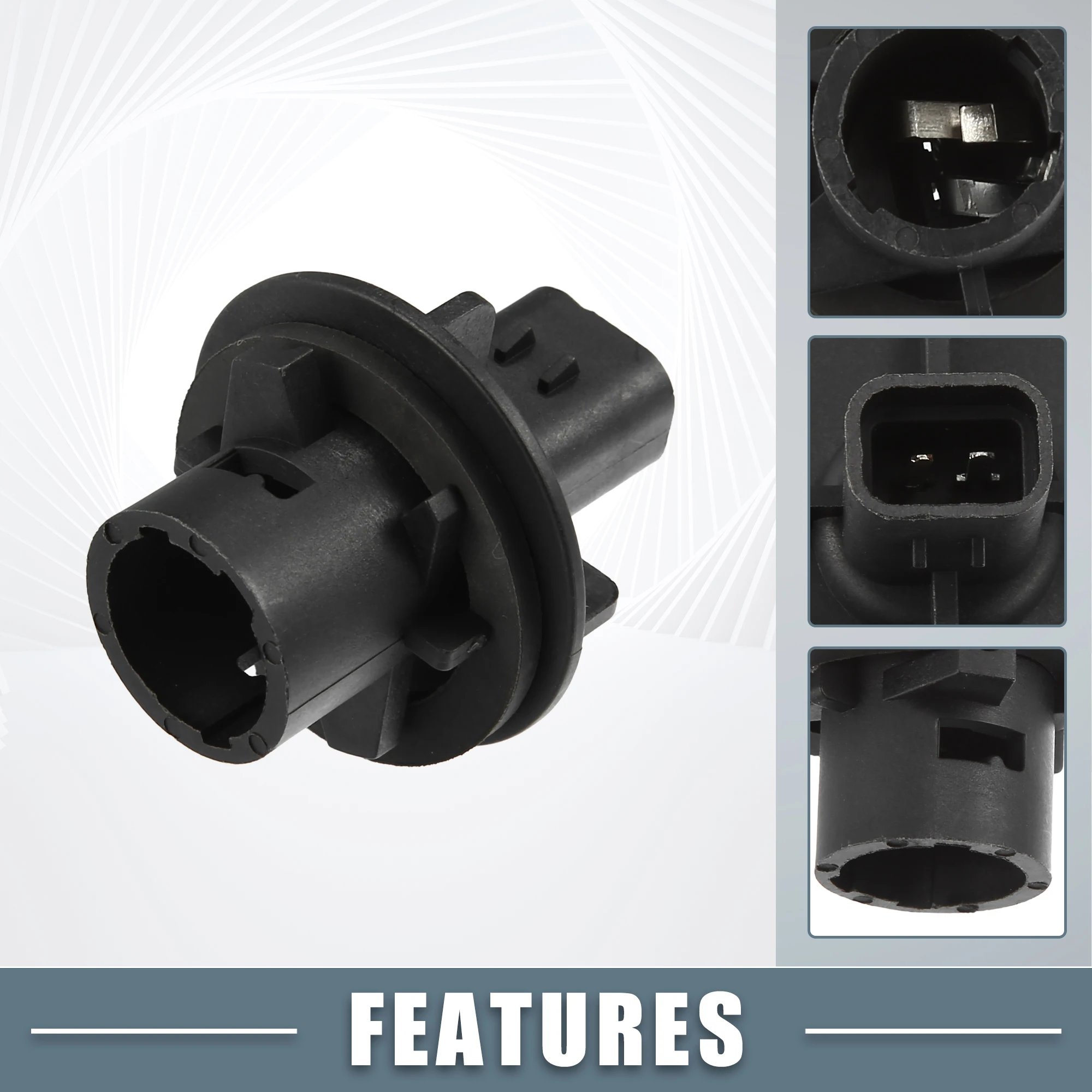 X Autohaux-portalámparas del parachoques delantero del coche, Land Rover Defender 90 portalámparas para 1994-1997, Land Rover Discovery 1994-2002 - imagen 2