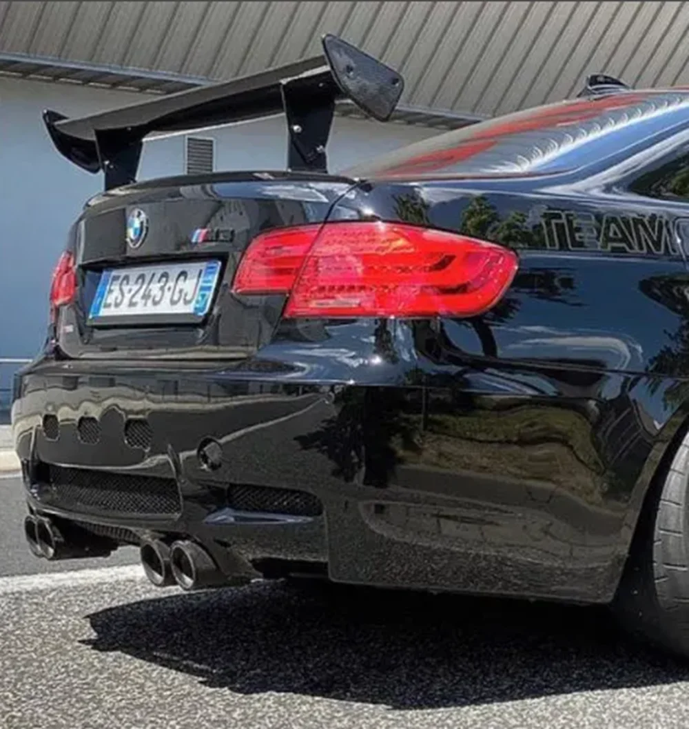 Alerón trasero carbono BMW M3 E90 E92 estilo GTS tuning - imagen 2