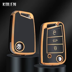 Funda TPU llave coche VW Golf 7, Tiguan, Seat Leon, Skoda Octavia