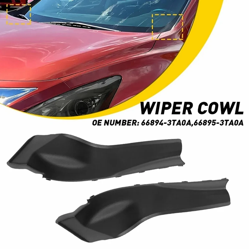 Nissan OEM 66894-3TA0A cubiertas limpiaparabrisas Altima 2013-2015 - imagen 5