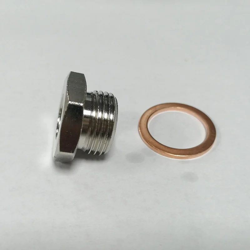 Adaptador sonda lambda M18x1,5 a M12x1,25 con junta de cobre - imagen 4