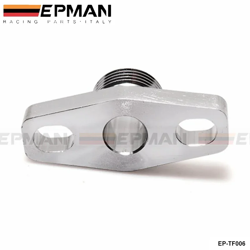 Adaptador brida retorno aceite turbo AN10 GT28 GT30 GT35 T25 - imagen 4