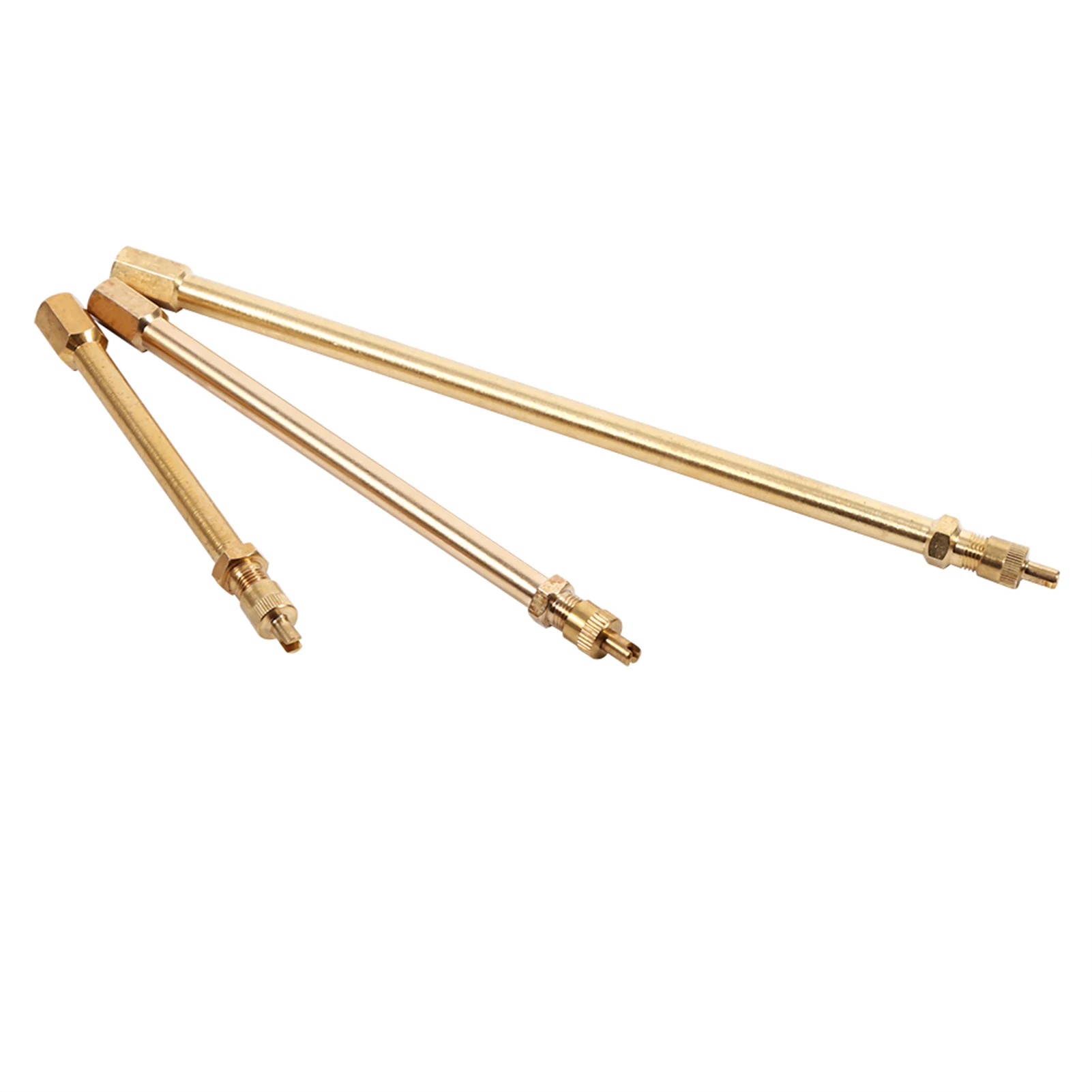 Extensor de válvula para neumático de latón, vástago recto - imagen 5