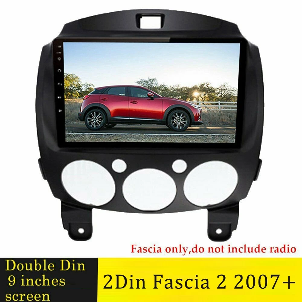 Marco 2DIN de 9 pulgadas para Mazda 2 Demio 2007-2014 con arnés - imagen 5