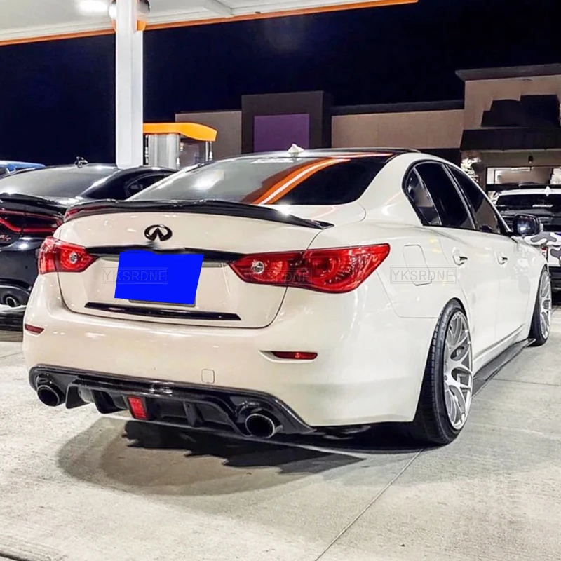 Alerón trasero Infiniti Q50 de ABS estilo PSM deportivo - imagen 3