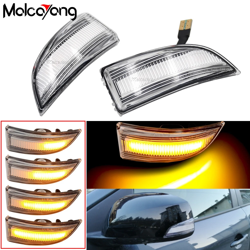 Renault Megane 3 2008-2016: luces LED de giro para espejo retrovisor