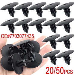 Clips paso de rueda 10 mm OEM 7703077435 para Toyota, VW y Renault