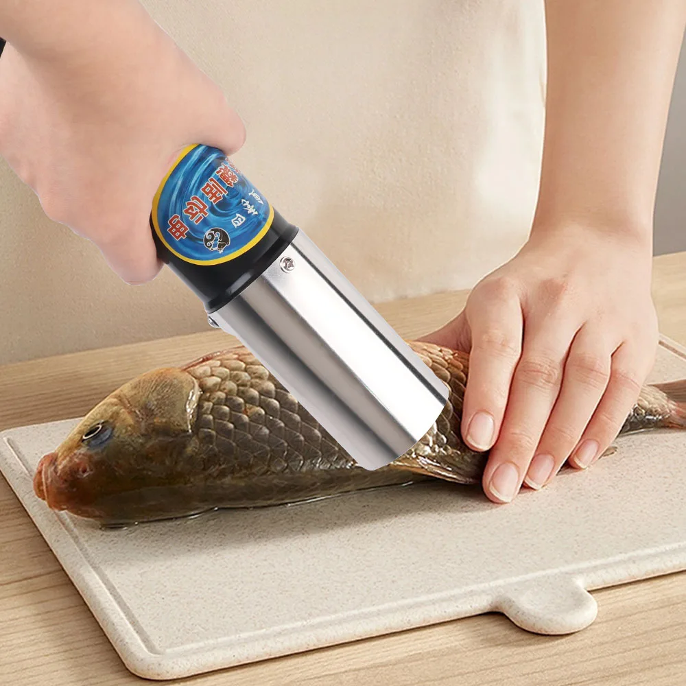 Raspador eléctrico de escamas de pescado 120W impermeable - imagen 4