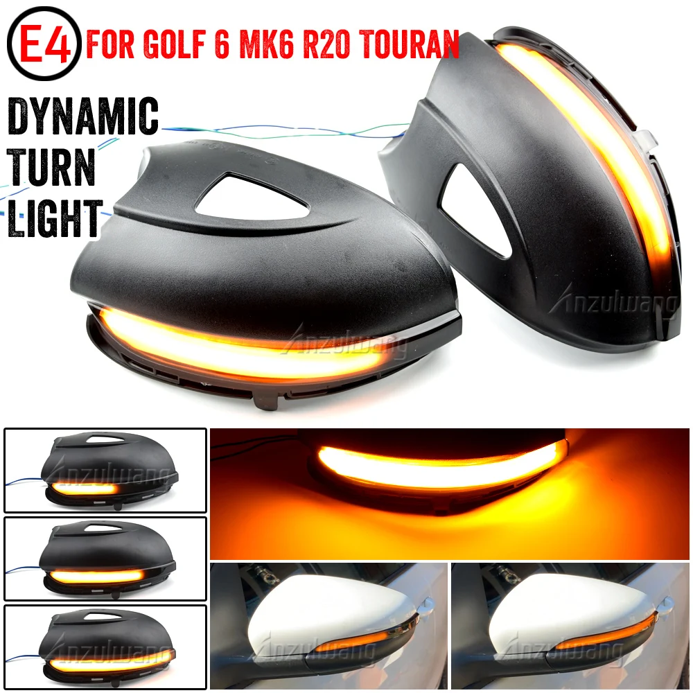 Luz Intermitente LED Secuencial Retrovisor – VW Golf 6 MK6 GTI/R20 2008-2014 - imagen 4