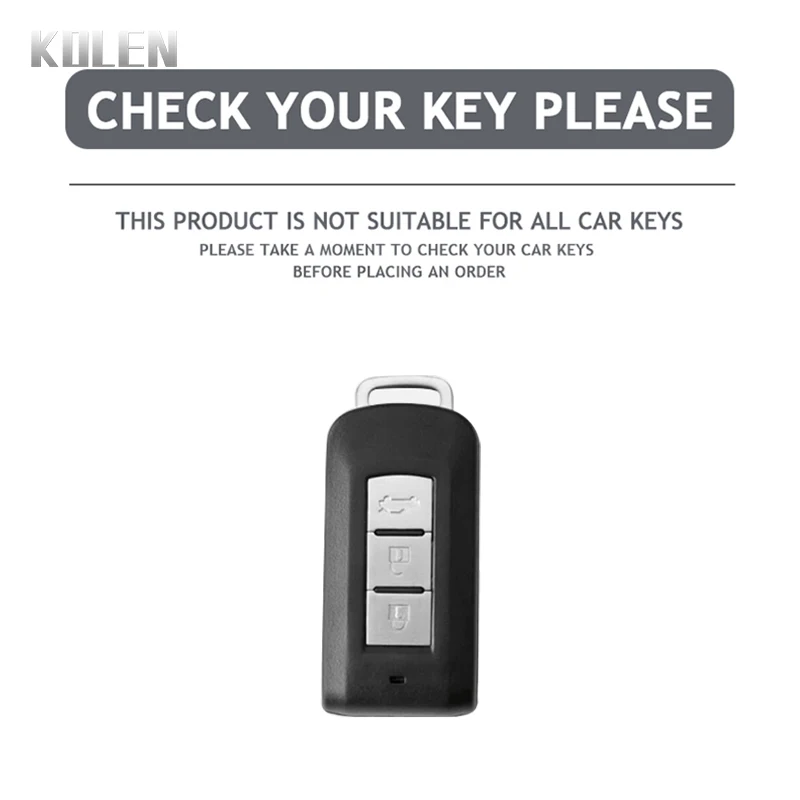 Funda de TPU a la moda para mando a distancia de coche, carcasa para Mitsubishi Outlander ASX LANCER Pajero Sport Eclipse Cross, soporte protector Fob - imagen 2