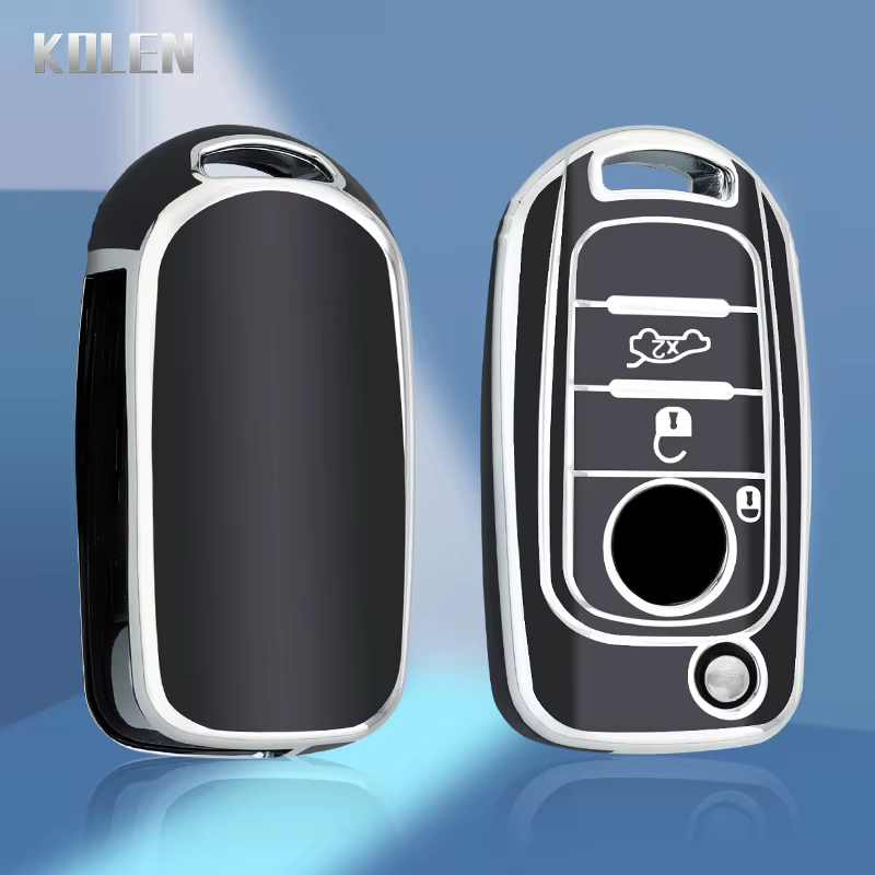Funda de TPU para llave Fiat Tipo, Toro, 500X, Doblo y Argo