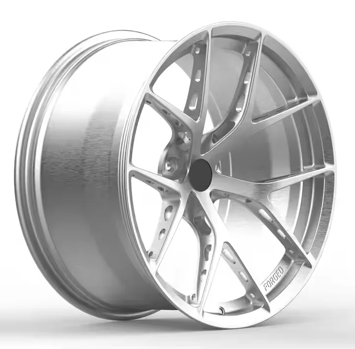 Llantas forjadas cóncavas cromadas aleación aluminio 5x114,3 tuning - imagen 4