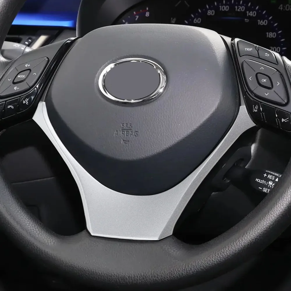 Moldura marco botón claxon ABS Toyota C-HR 2016-2020 - imagen 4