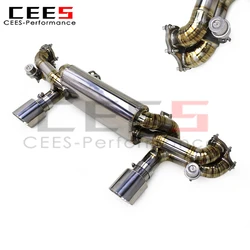 Escape Catback para Porsche 718 Cayman GT4 4.0L deportivo