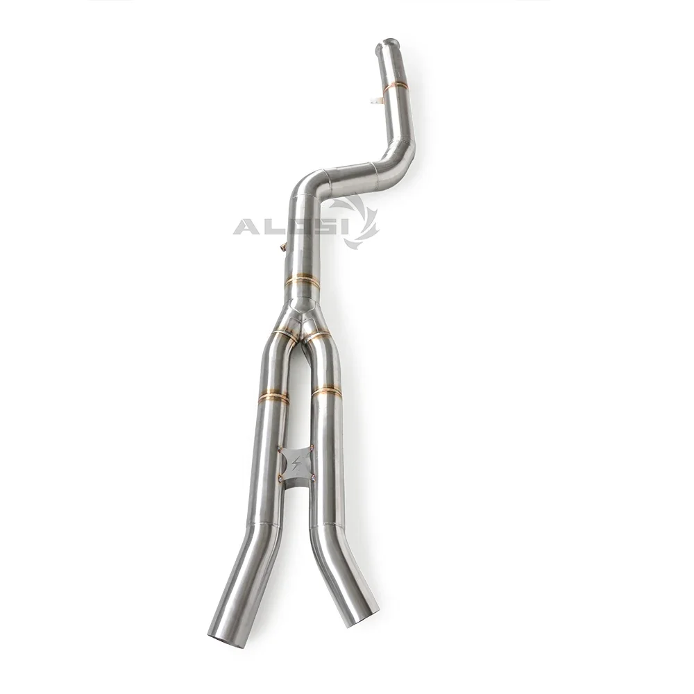 Tubo intermedio de escape inoxidable BMW X3/X4 B58 3.0T con OPF - imagen 2
