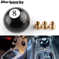 Pomo de cambio tuning negro 8 bolas acrílico universal