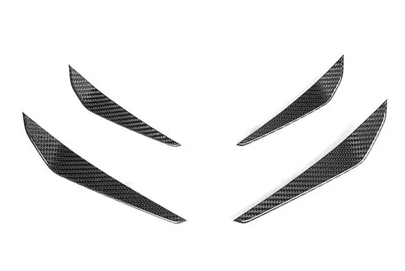 Canards delanteros estilo fibra de carbono para BMW M3/M4 G80/G82 - imagen 4