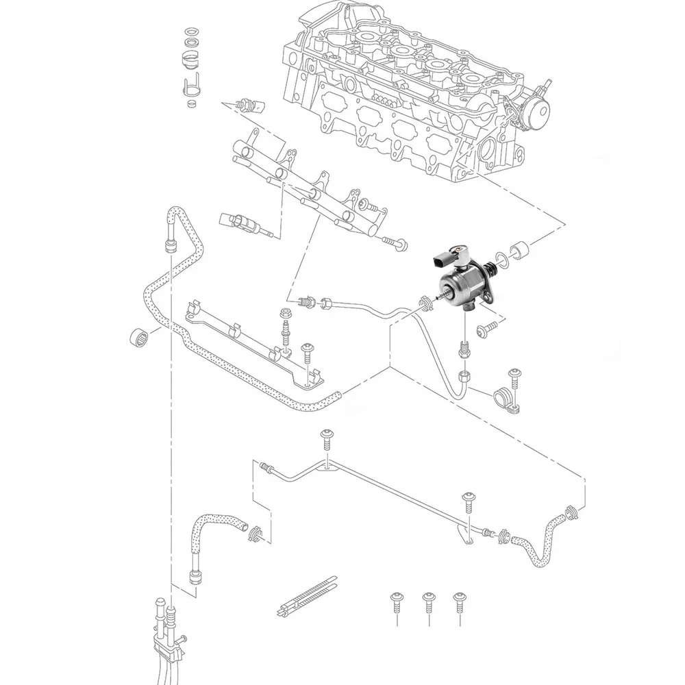 Bomba combustible OEM 06H127025 – VW Passat Audi A3 2.0 TSI - imagen 4