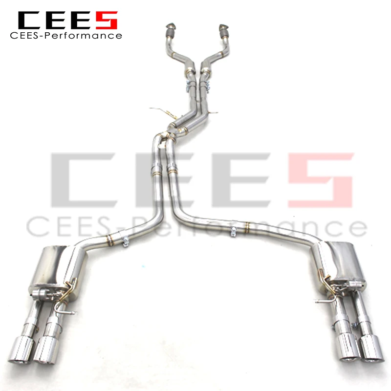 Escape Catback CEES Valvetronic – Audi A7 C7/C8 3.0T 2012-2023 - imagen 2