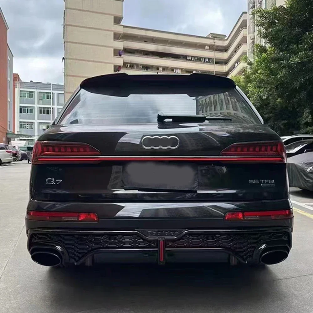 Luces traseras de coche para Q7 2006-2015 actualización 2023 LED conjunto de lámparas traseras automáticas a través de luz de flujo dinámica lámpara trasera - imagen 2