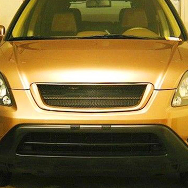 Parrilla delantera FRP negra mate deportiva Honda CR-V 2001-2004 - imagen 4