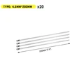 20 pcs 200mm ties
