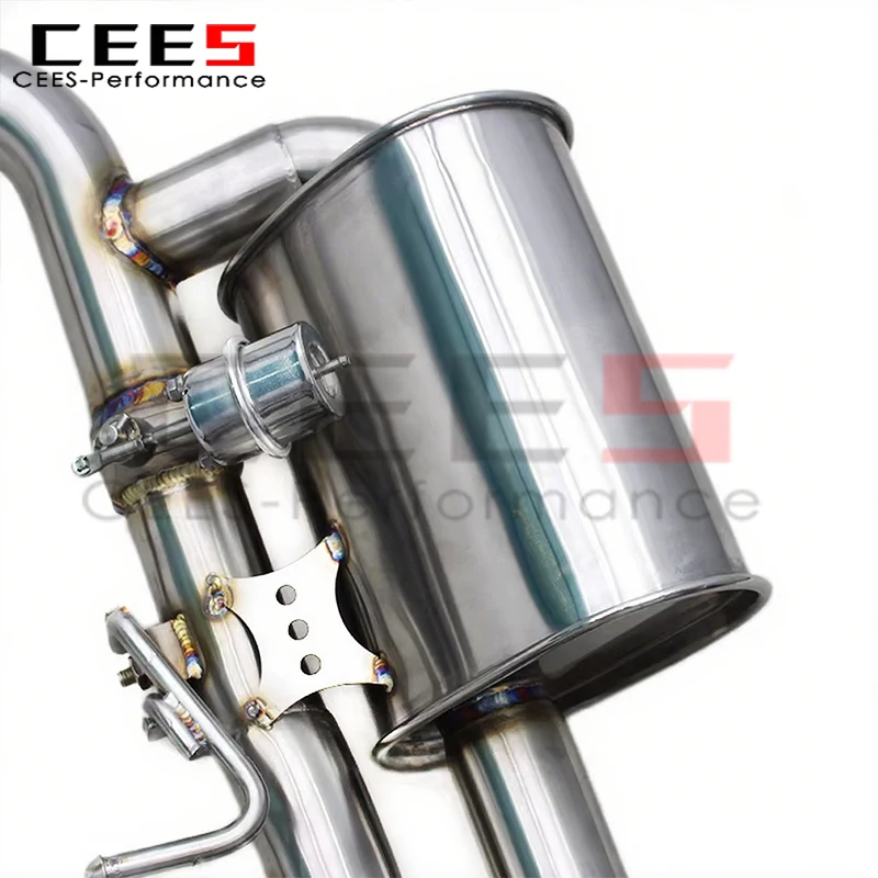 Ceees escape catback valvulado Audi S4/S5 B8.5 3.0 T - imagen 5