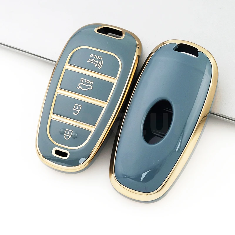 Funda TPU para llave Hyundai - Santa Fe y Tucson 2022, 4 botones - imagen 4