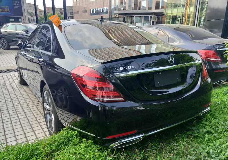 Mercedes Alerón ABS W222 S350/S500 negro brillante para maletero - imagen 5