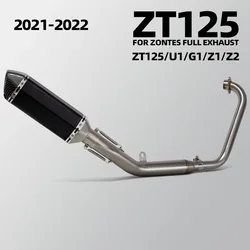 Escape Zontes ZT125 2021-2025 con DB Killer completo
