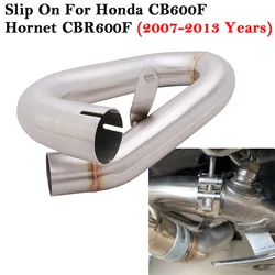 Tubo intermedio de escape para Honda CB600F Hornet 600 (2007-2013)