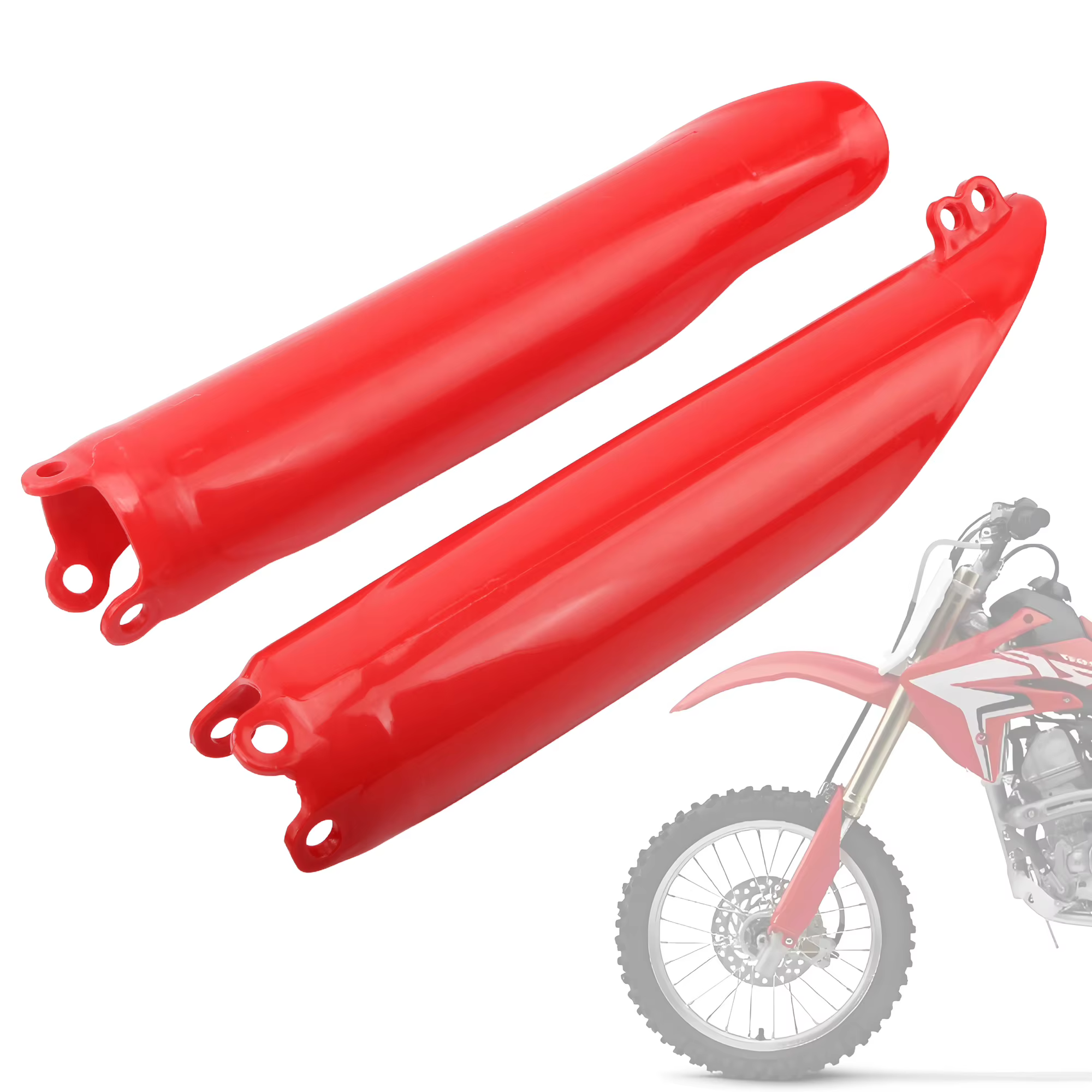 Protector de horquilla Honda CRF450X, TRX250R, CR125, CR250 y CR500 - imagen 4