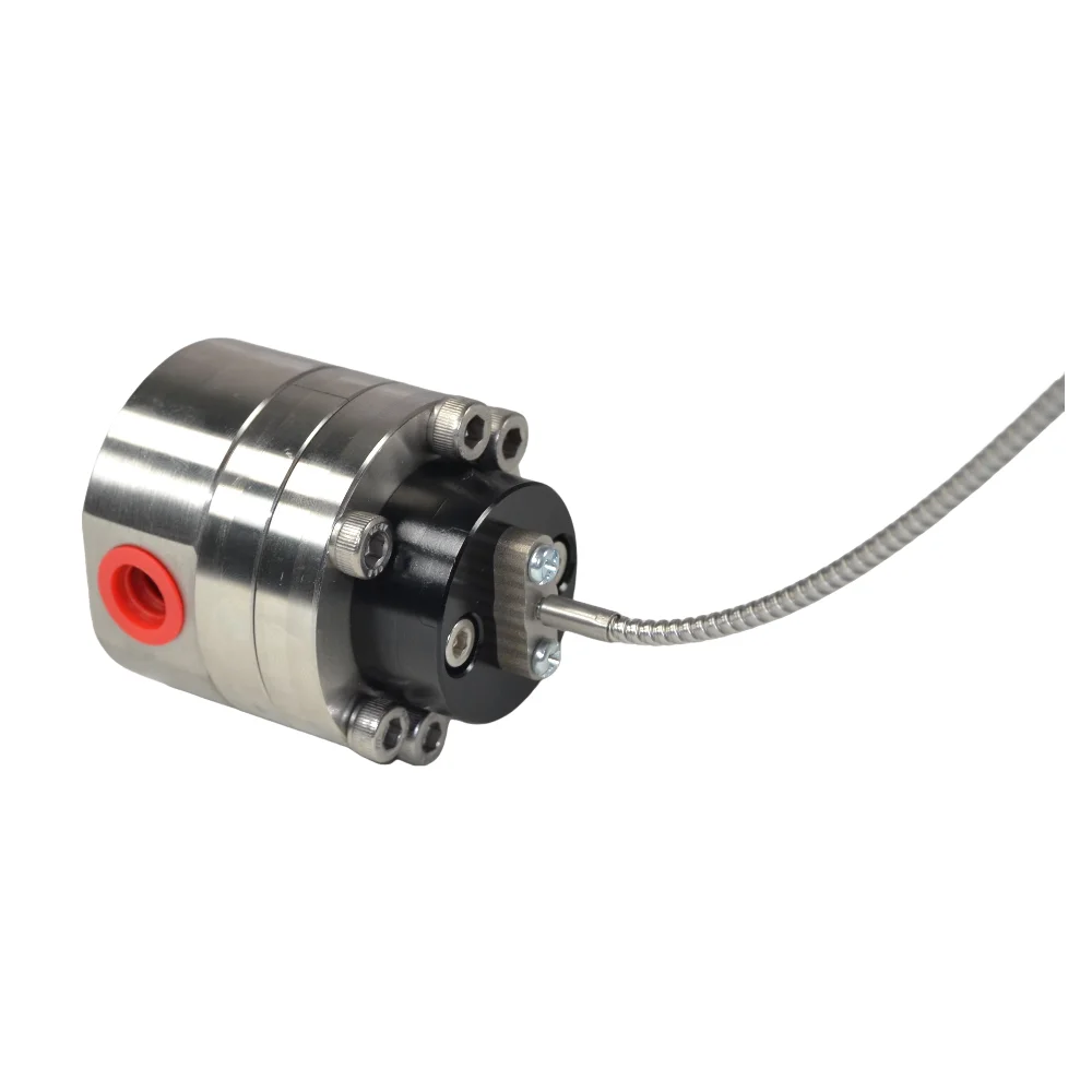 Medidor de flujo de engranaje pequeño con salida de fibra óptica resistente a altas temperaturas, micrometro de flujo antiestático para minería de carbón - imagen 5