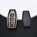 2 button black cover