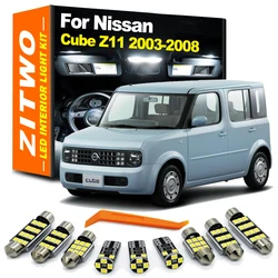 Kit bombillas LED interior Canbus ZITWO – Nissan Cube Z11 2003-2008