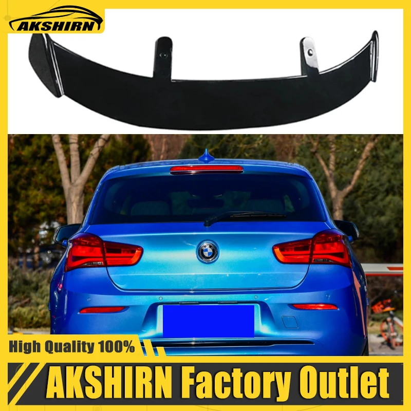 Alerón de techo carbono ABS BMW Serie 1 E81-E88 2004-2011 spoiler trasero