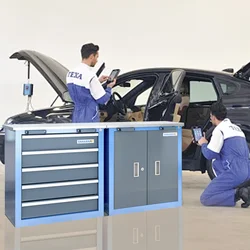 Gabinete de herramientas combinado modular con hebilla de conexión