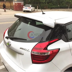 Para Toyota Yaris Spoiler 2014 - 2022 alta calidad ABS plástico Color alerón trasero del techo alerón del maletero estilo del coche