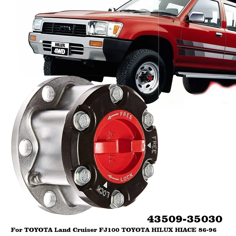 Buje de bloqueo rueda manual Toyota Hi-Lux, T100 y 4Runner pickup - imagen 2