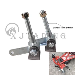 Husillo de dirección kart 15/17 mm para motor 110-200 cc