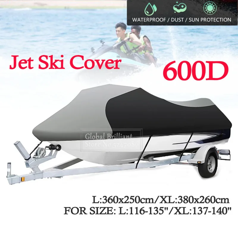 Cubierta protectora 600D impermeable para moto acuática Sea-Doo GTI GTX
