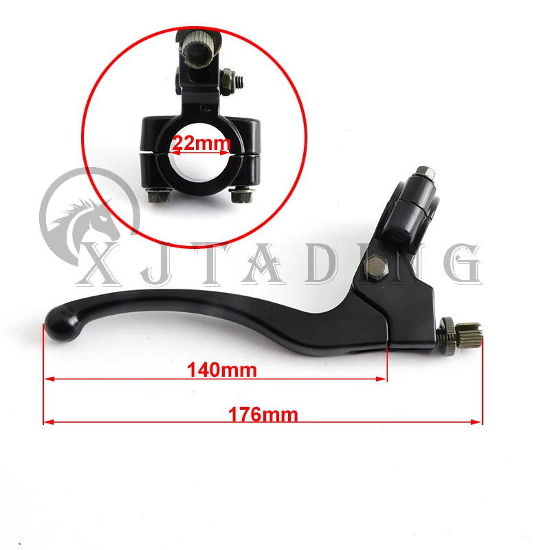 Palanca embrague y freno universal aluminio PitBike ATV - imagen 4