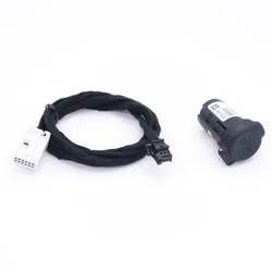 Cable AUX y USB para radios RD4, RD43 y RD45 de Peugeot y Citroën