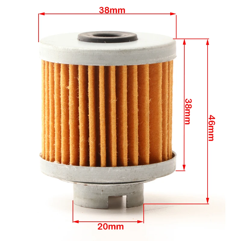 Filtro de aceite para motor YX 150/160 cc y Zongshen ZS155/ZS190 - imagen 2