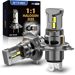 BEVINSEE Bombilla LED H4 9003 HB2 para Toyota Tacoma y Honda Civic