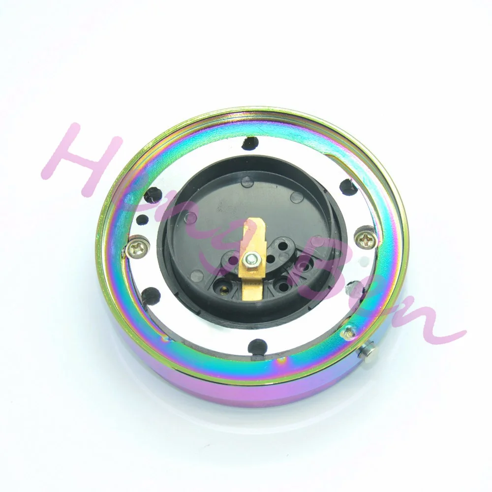 Adaptador de cubo de liberación rápida para volante Neo Chrome Universal Snap Off Boss Kit - imagen 3