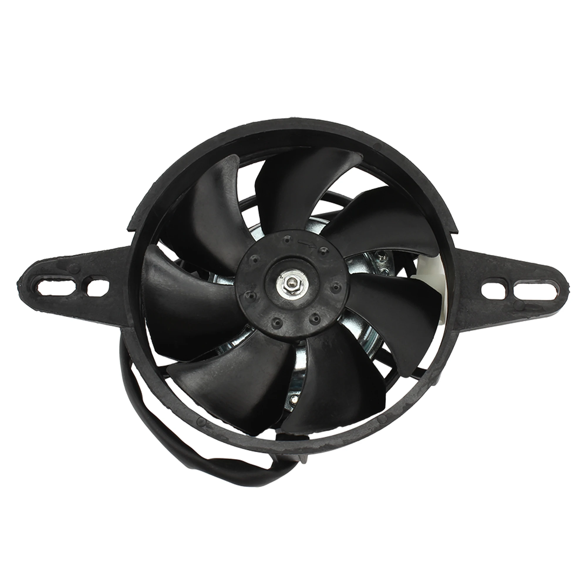 Detalle de las aspas del ventilador