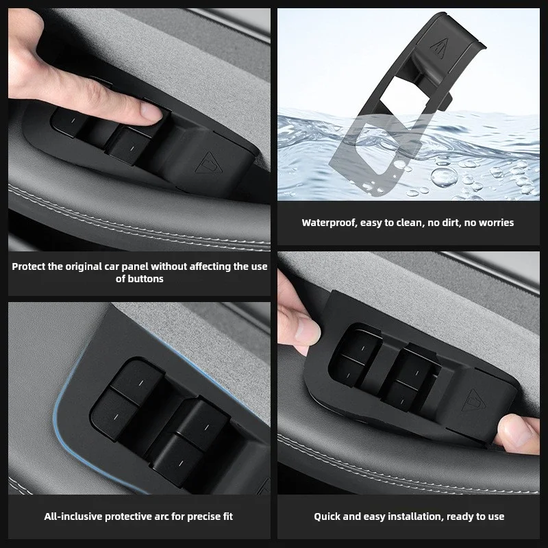 Fundas silicona puerta y botones elevalunas Tesla Model Y Juniper - imagen 3