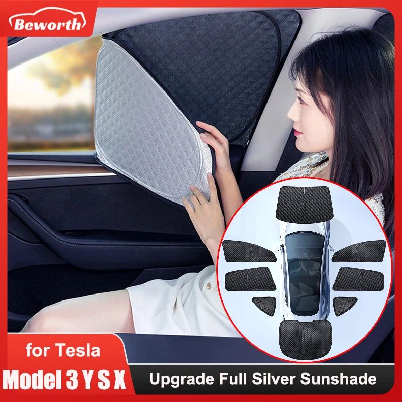Parasol lateral a medida para Tesla Model 3, Y, S y X 2025