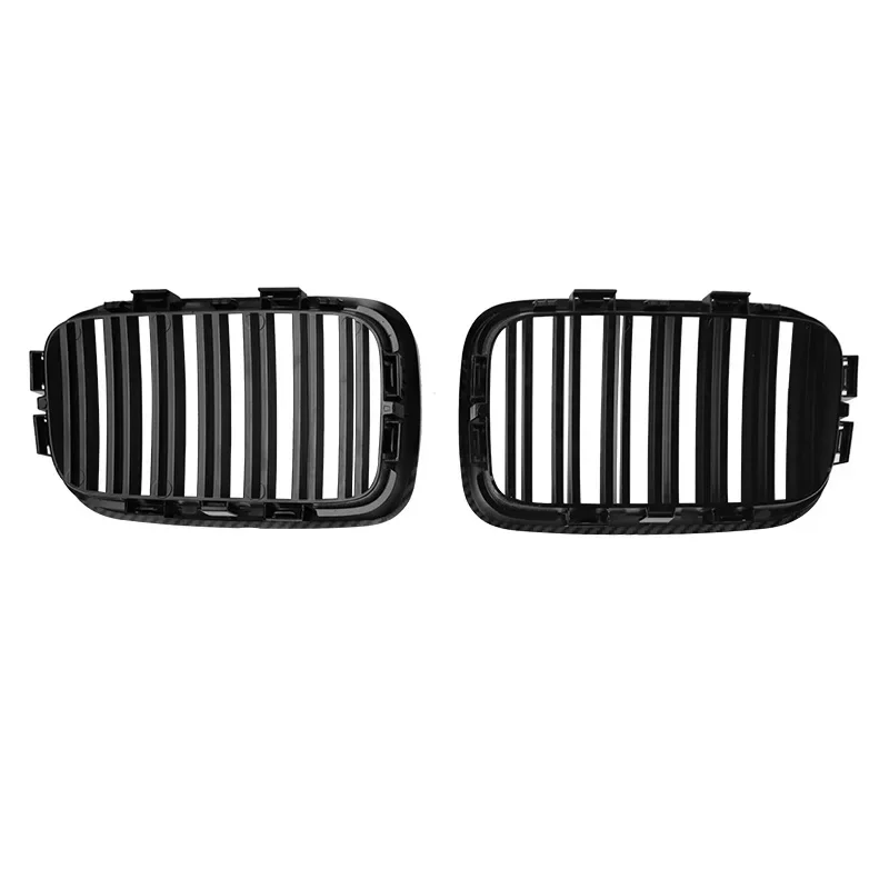 Rejilla delantera de repuesto ABS E36 negra brillante, parrilla de riñón para BMW E36 1992-1999 - imagen 4